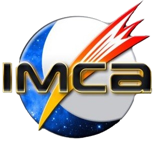 IMCA logo — meteor over the IMCA globe